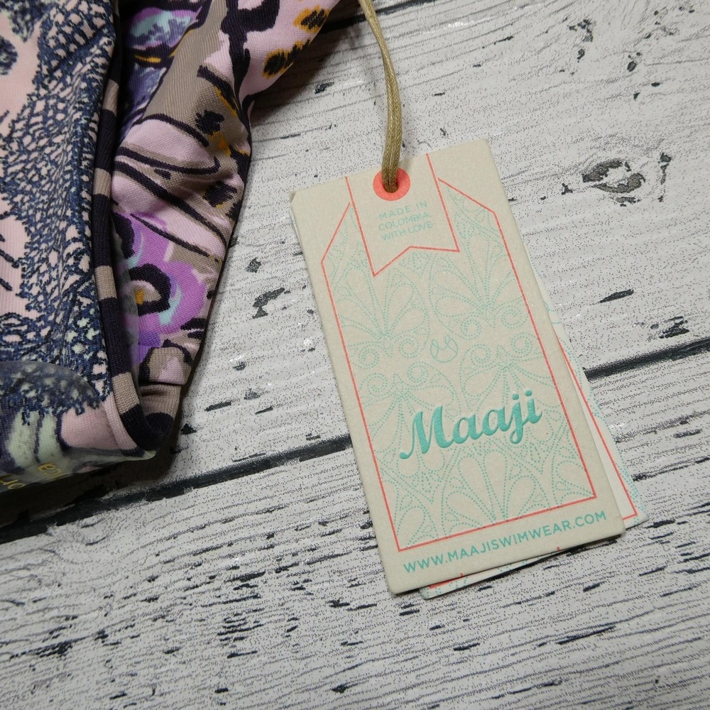 Maaji Bikini‎ Bottom Womens Small Reversible Swimwear S 2209SBC02SM - Picture 2 of 6